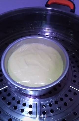 玉米面蒸蛋糕的做法步骤：12