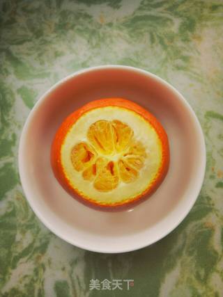 蒸菜＃盐蒸橙子的做法步骤：5