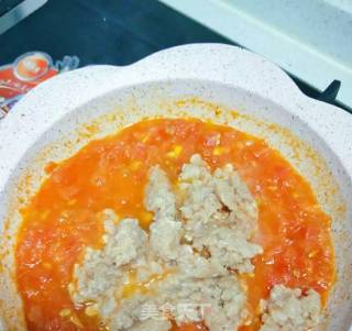 西红柿肉酱面的做法步骤：6