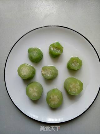 蒜末蒸丝瓜的做法步骤：6
