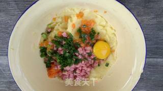 洋葱土豆饼的做法步骤：6