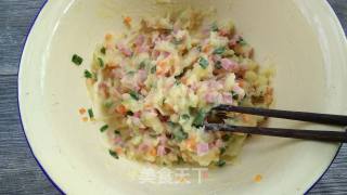 洋葱土豆饼的做法步骤：7