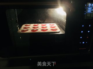 红丝绒玛德琳的做法步骤：10