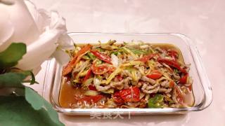 泡椒牛肉丝的做法步骤：6