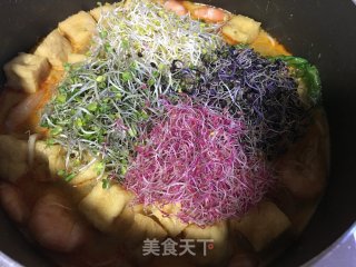 七彩黑暗泡面的做法步骤：4