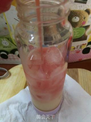 西瓜养乐多的做法步骤：4