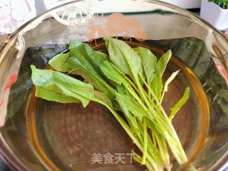 【宝宝辅食】干贝菠菜粥的做法步骤：3