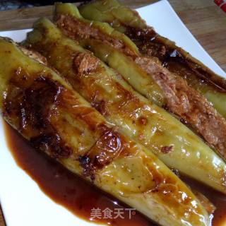 虎皮尖椒酿肉的做法步骤：10