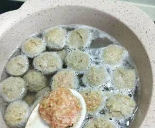 牛肉蔬菜丸子的做法步骤：7