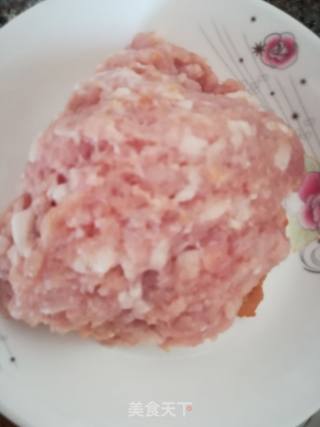 家常蒸肉饼的做法步骤：2