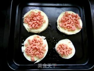 芝士火腿馒头片的做法步骤：5