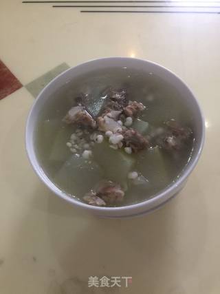 冬瓜薏米排骨汤的做法步骤：8