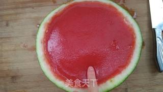 冰爽的西瓜冻的做法步骤：7