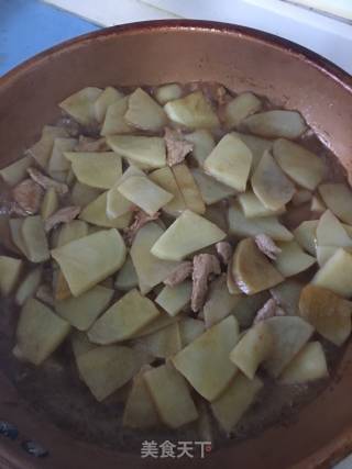 土豆炒肉片的做法步骤：4