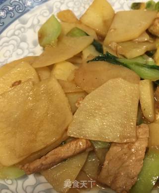 土豆炒肉片的做法步骤：6