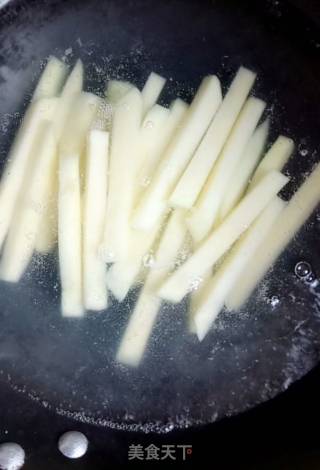 薯条的做法步骤：2