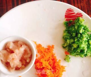 蔬菜鸡肉饼的做法步骤：1