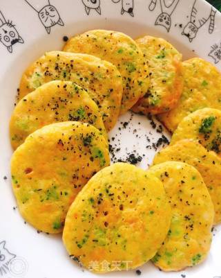蔬菜鸡肉饼的做法步骤：6