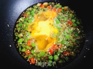 尖椒水烘蛋的做法步骤：10