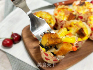 咸味烤鳗马芬的做法步骤：16