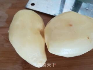 肉丝炒土豆的做法步骤：2
