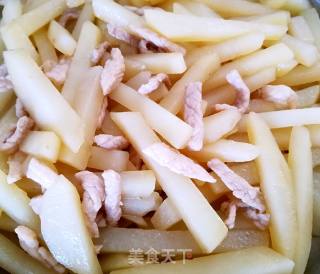 肉丝炒土豆的做法步骤：8