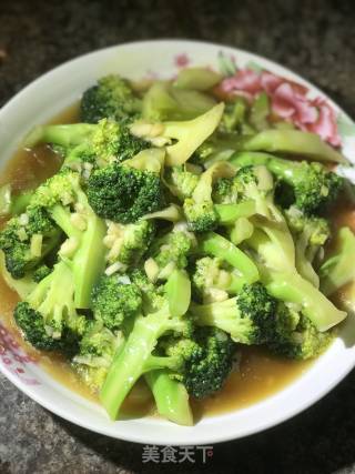 炒西兰花的做法步骤：11