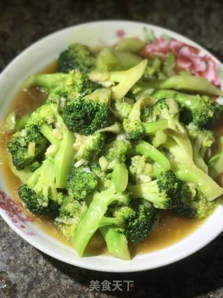 炒西兰花的做法步骤：12