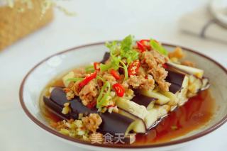 肉末蒸茄子的做法步骤：11