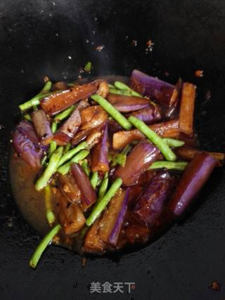 茄子烧豆角的做法步骤：5