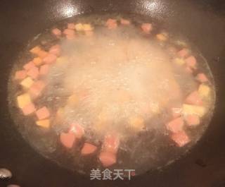 火腿豆腐羹的做法步骤：5