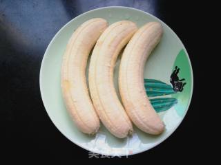 香蕉糯米饼的做法步骤：1