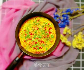 多彩蛋饼的做法步骤：16