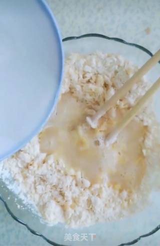 发面玉米饼的做法步骤：4