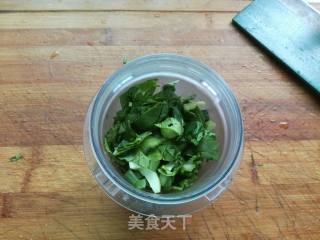 翡翠鸡蛋饼的做法步骤：3
