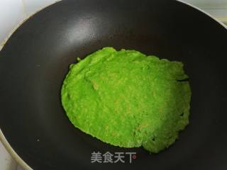 翡翠鸡蛋饼的做法步骤：11