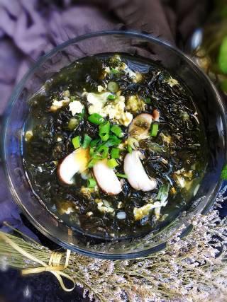 紫菜蛋花汤的做法步骤：6