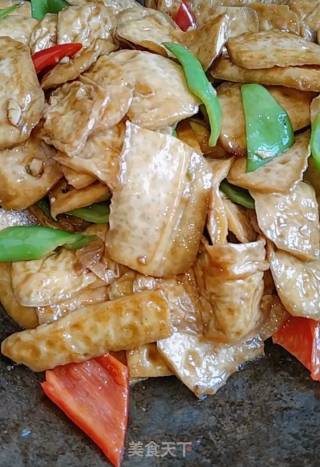 素炒豆干的做法步骤：11