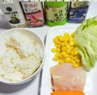 杂蔬烩饭的做法步骤：1