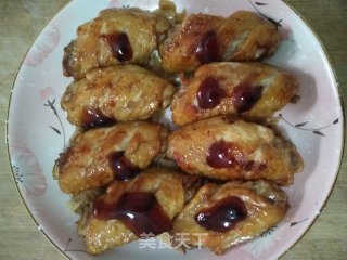 冬菜蒸翅中的做法步骤：8