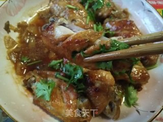 冬菜蒸翅中的做法步骤：11