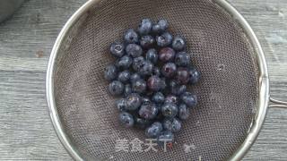 袖珍酸奶蓝莓棒冰的做法步骤：2