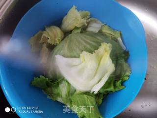 蚝油西生菜的做法步骤：1