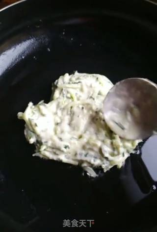 黄瓜蛋饼的做法步骤：5