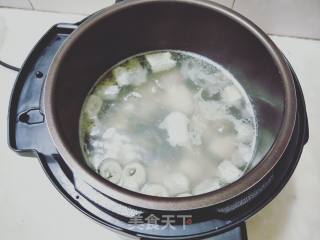 竹菘鸡汤的做法步骤：6