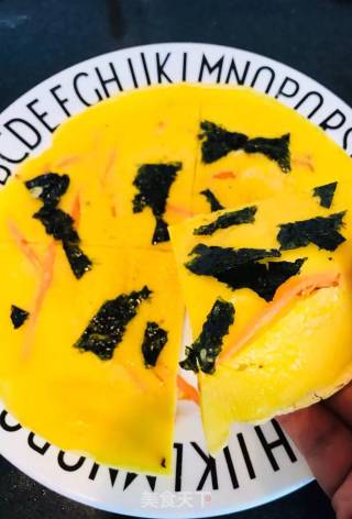 海苔鸡蛋饼的做法步骤：7
