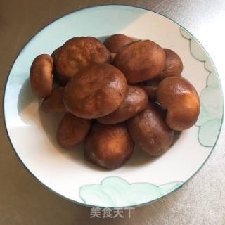 香菇油菜的做法步骤：2