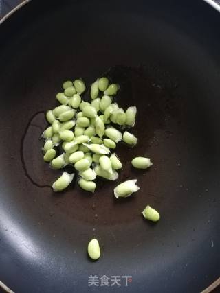 豆米清汤面的做法步骤：2