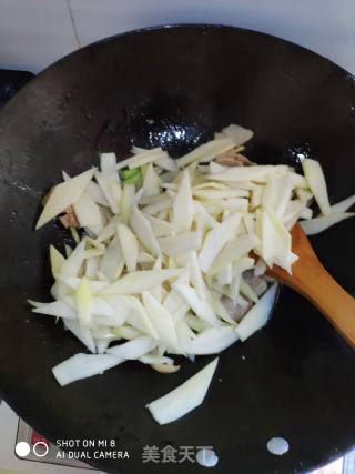 蚝油茭白的做法步骤：7