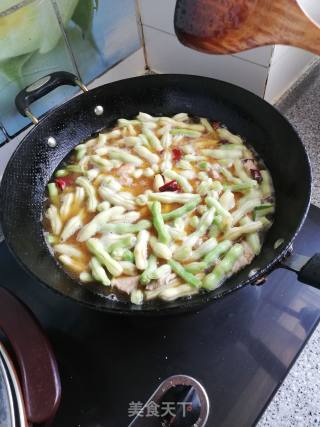 炖豆角的做法步骤：8